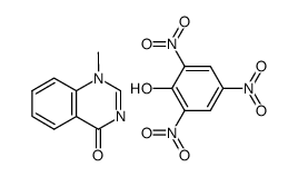 1-methyl-1H-quinazolin-4-one, picrate Structure