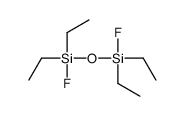 [diethyl(fluoro)silyl]oxy-diethyl-fluorosilane Structure