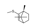 (4R)-4,7,7-trimethyl-3-methylsulfanylbicyclo[2.2.1]hept-2-ene Structure