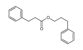 3-phenyl propyl 3-phenyl propionate structure