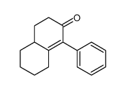 1-phenyl-4,4a,5,6,7,8-hexahydro-3H-naphthalen-2-one结构式