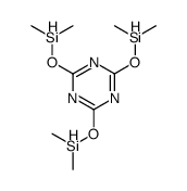 [4,6-bis(dimethylsilyloxy)-1,3,5-triazin-2-yl]oxy-dimethylsilane Structure