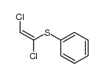 trans-phenyl α,β-dichlorovinyl sulfide Structure