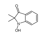 1-hydroxy-2,2-dimethylindol-3-one结构式