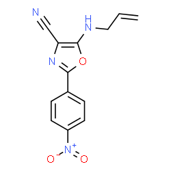 5-(allylamino)-2-(4-nitrophenyl)oxazole-4-carbonitrile picture