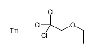 thulium,1,1,1-trichloro-2-ethoxyethane结构式