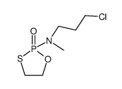 (3-Chloro-propyl)-methyl-(2-oxo-2λ5-[1,3,2]oxathiaphospholan-2-yl)-amine Structure