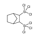 2,3-bis(trichlorosilyl)bicyclo[2,2,1]heptane Structure