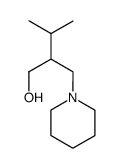3-methyl-2-piperidin-1-ylmethyl-butan-1-ol结构式