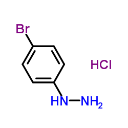 (4-Bromophenyl)hydrazine hydrochloride structure