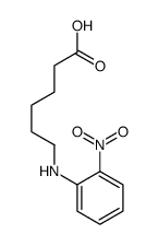6-(2-nitroanilino)hexanoic acid Structure