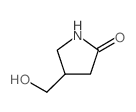 4-(Hydroxymethyl)pyrrolidin-2-one Structure