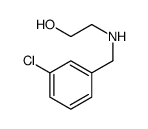 2-(3-Chloro-benzylamino)-ethanol Structure