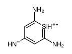 4-imino-1λ2-siline-2,6-diamine Structure