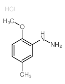 Hydrazine, (2-methoxy-5-methylphenyl)-, monohydrochloride picture