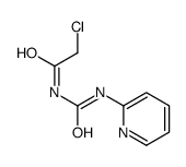 2-chloro-N-(pyridin-2-ylcarbamoyl)acetamide结构式