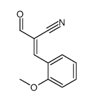 2-formyl-3-(2-methoxyphenyl)prop-2-enenitrile Structure