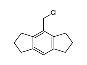 4-(chloromethyl)-s-hydrindacene Structure