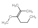 2-Methyl-3-methoxy-2-hexene Structure