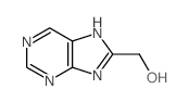 9H-Purine-8-methanol Structure