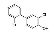 2-chloro-4-(2-chlorophenyl)phenol Structure