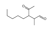3-acetyl-2-methyloctanal结构式