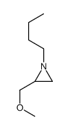 Aziridine, 1-butyl-2-(methoxymethyl)- (9CI) structure
