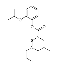 (2-propan-2-yloxyphenyl) N-(dipropylamino)sulfanyl-N-methylcarbamate Structure