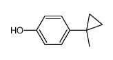 Phenol, 4-(1-methylcyclopropyl)- (9CI) Structure