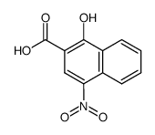 1-hydroxy-4-nitro-[2]naphthoic acid Structure