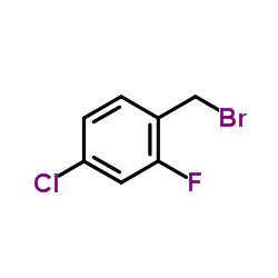 4-氯-2-氟苄溴结构式