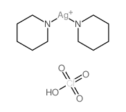 Silver(1+), bis(pyridine)-, perchlorate结构式