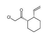 Ethanone, 2-chloro-1-(2-ethenylcyclohexyl)-, cis- (9CI) Structure
