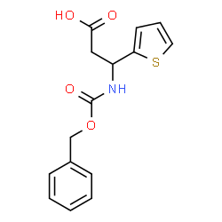 3-([(BENZYLOXY)CARBONYL]AMINO)-3-(2-THIENYL)PROPANOIC ACID picture