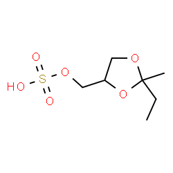 1,3-Dioxolane-4-methanol,2-ethyl-2-methyl-,hydrogensulfate(9CI) picture