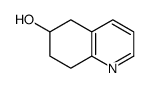 5,6,7,8-Tetrahydro-6-quinolinol Structure