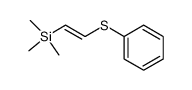 2-(trimethylsilyl)-1-(phenylthio)ethene Structure