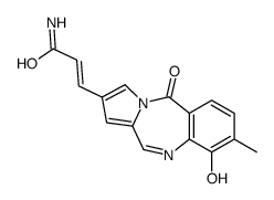 1,11a-didehydroanhydroanthramycin结构式