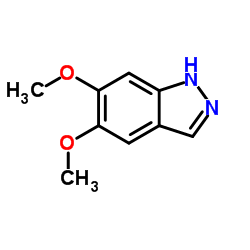 5,6-二甲氧基-1H-吲唑图片