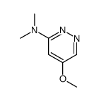 3-Pyridazinamine,5-methoxy-N,N-dimethyl-(9CI)结构式