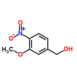 3-Methoxy-4-Nitrobenzyl Alcohol Structure