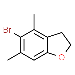 Benzofuran, 5-bromo-2,3-dihydro-4,6-dimethyl- (9CI) picture