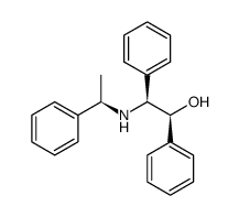 (5S,4S,3'R)-N-(1-phenylethyl)-1,2-diphenyl-2-aminoethanol Structure