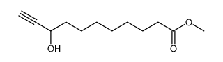 9-hydroxyundec-10-ynoic acid methyl ester Structure
