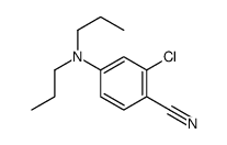 2-chloro-4-(dipropylamino)benzonitrile Structure