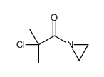 Aziridine, 1-(2-chloro-2-methyl-1-oxopropyl)- (9CI) structure