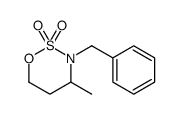 3-benzyl-4-methyloxathiazinane 2,2-dioxide Structure