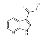 2-Chloro-1-(1H-pyrrolo[2,3-b]pyridin-3-yl)-1-ethanone Structure