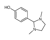 4-(1,3-dimethylimidazolidin-2-yl)phenol结构式