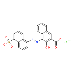 calcium 3-hydroxy-4-[(5-sulphonato-1-naphthyl)azo]-2-naphthoate picture